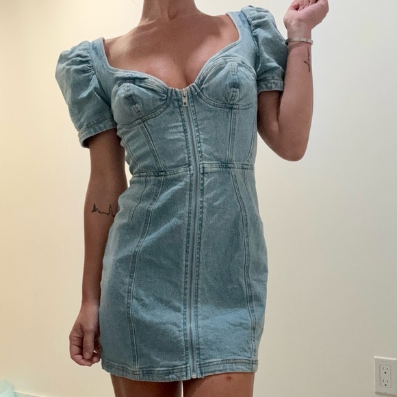 Signature Dresses & Skirts - SIGNATURES denim minidress